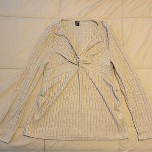 Cream Colored Maternity Top NWOT